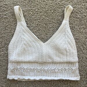 Hollister Crochet Knit Top